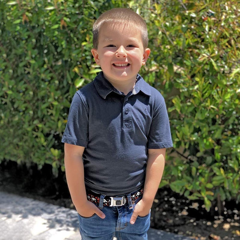 باكل داون حزام الأمان الرجالي BUCKLE-DOWN INC. جرافيتي أطفال بحزام الأمان بحزام الأمان، متعدد الألوان، 20-36 بوصة - Image 3